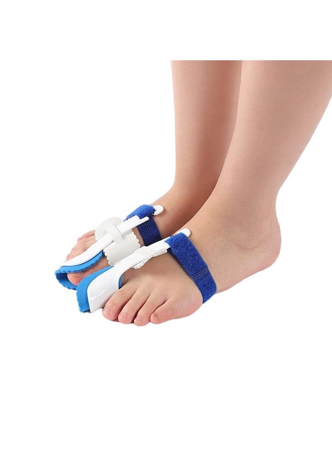 Big Toe Bunion Straightener & Hallux Valgus Corrector – Adjustable Orthopedic Bunion Night Splint & Day Toe Straightener – Hammer Toe Corrector Brace with Toe Separator & Protective Pad – Big Toe Alignment Support for Pain Relief, Pressure Reduction & Foot Care – 1 Pair (2 PCS) Unisex for Men & Women – Comfortable, Breathable, Wearable Inside Shoes for Day & Night Use - Image 5